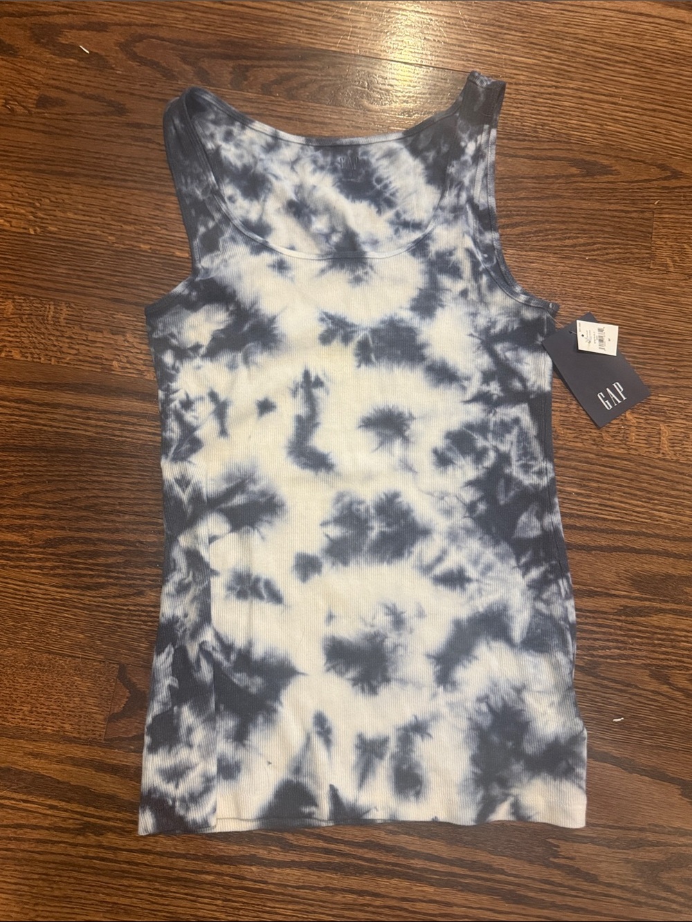 NWT Gap Tie Dye Ribbed Tank Top Size Medium